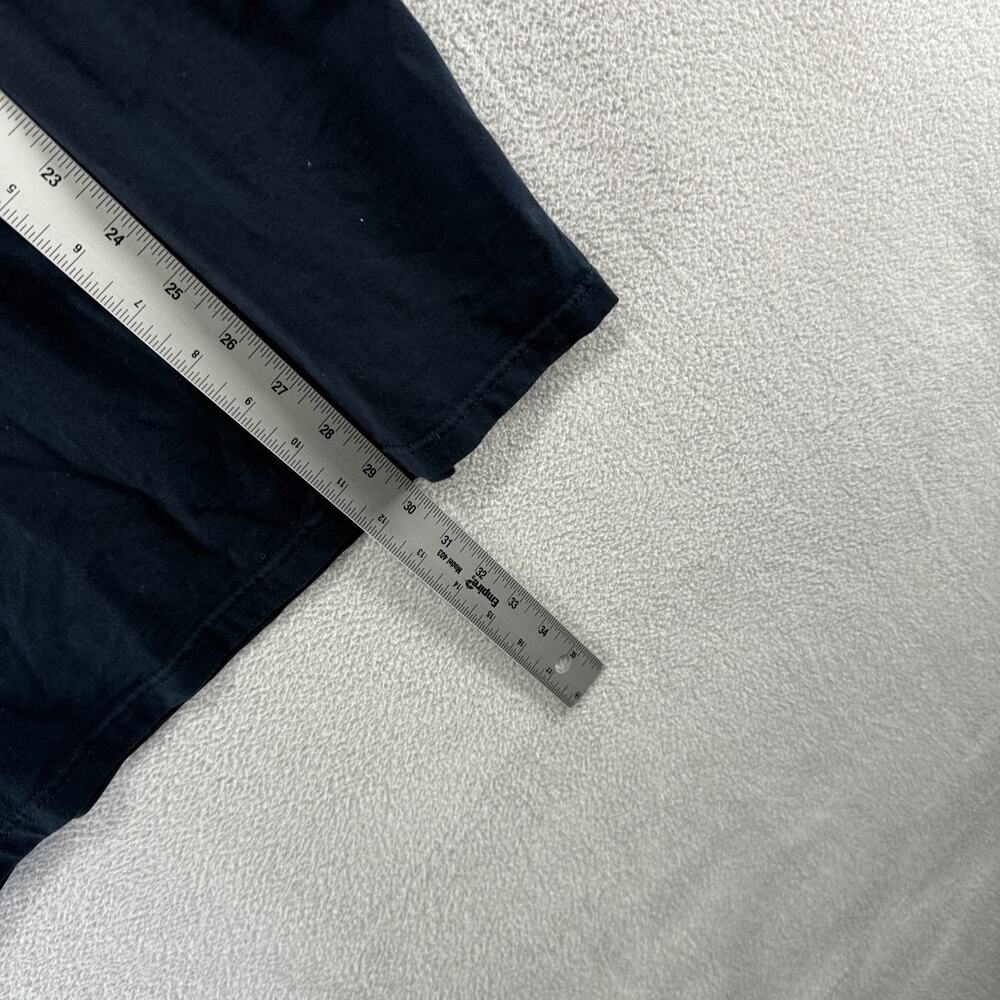 State Liberty Polo Shirt Men's Medium Blue White Solid Pocket Golf Preppy Office - Picture 3 of 7